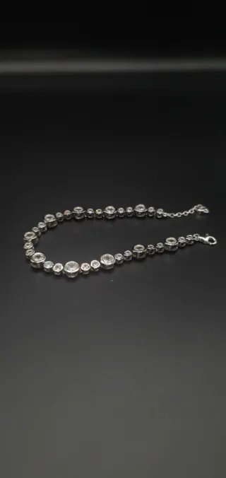 Pulsera Plata Ley 925 Circonitas