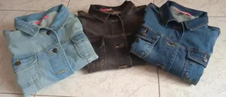 Lote 3 cazadoras vaqueras