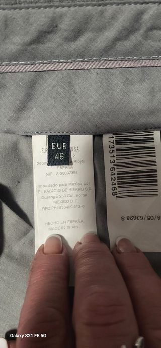 traje de chaqueta completo