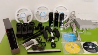 Consola Negra y 3 servicios