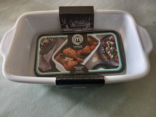 Pirofila MasterChef Rettangolare Ceramica Bianca