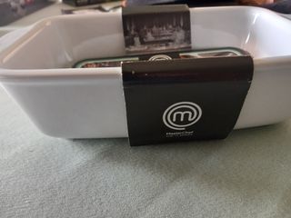 Pirofila MasterChef Rettangolare Ceramica Bianca