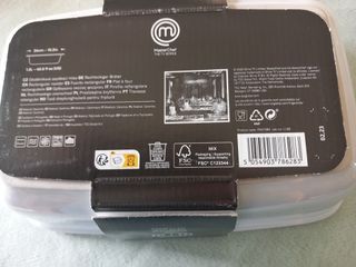 Pirofila MasterChef Rettangolare Ceramica Bianca