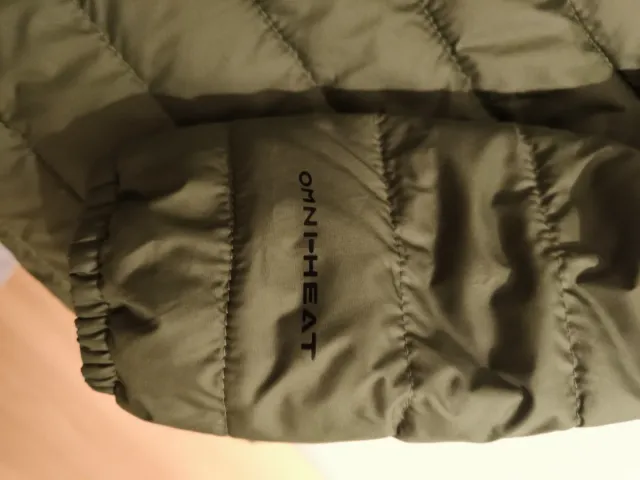NUEVO Anorak Columbia Negro y Verde