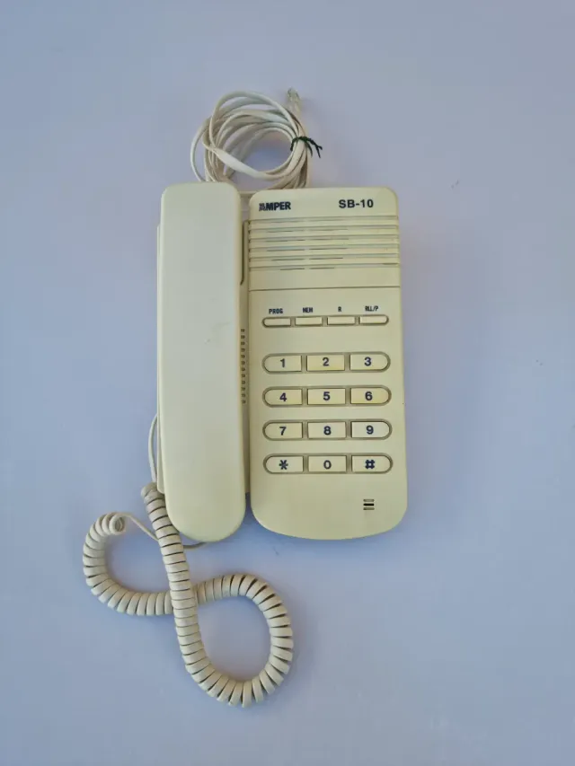 Telefone fixo AMPER SB-10 Bege