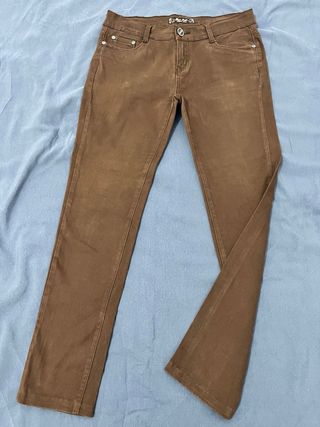 Pantalón mujer marrón