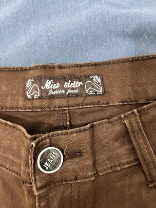 Pantalón mujer marrón