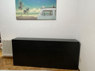 Cabecero madera IKEA Malm con mesillas extraibles