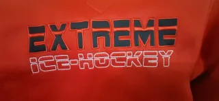 Chaqueta gasolina estilo hockey roja Talla XL