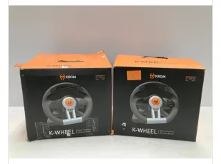 2 Volantes Krom K-Wheel Multi-Plataforma