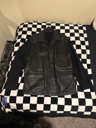 Chaqueta de cuero hombre