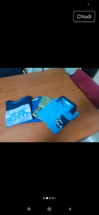 Set 4 maglie manica lunga