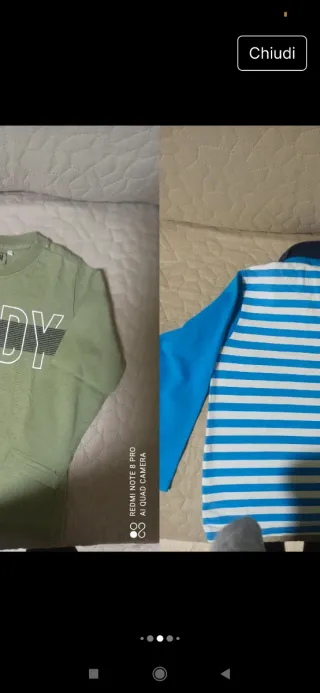 Set 4 maglie manica lunga