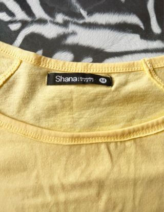 Camiseta manga corta amarilla