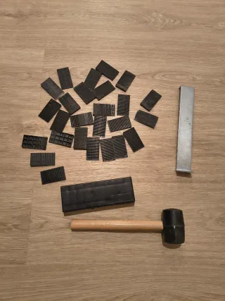 Cortadora de tarima laminada y Kit de montaje