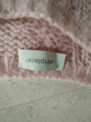 Maglioncino rosa modello scatola