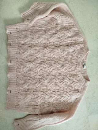 Maglioncino rosa modello scatola