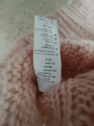 Maglioncino rosa modello scatola