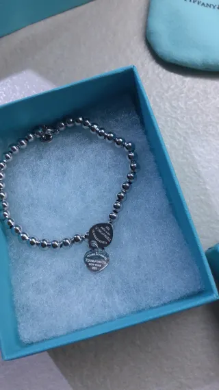 Bracciale Tiffany & Co. Cuori Argento