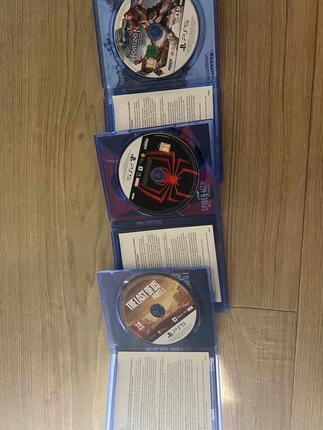 Pack 3 Juegos PS5: Horizon, Spider-Man, The Last o