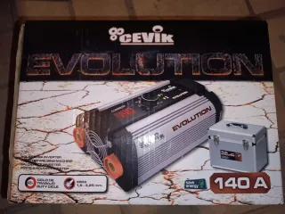 Soldador Inverter Cevik Evolution 140 A