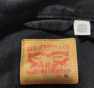 Cazadora Vaquera Levi's Talla XL