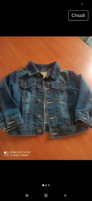 Giacca jeans bimbo Piazza Italia