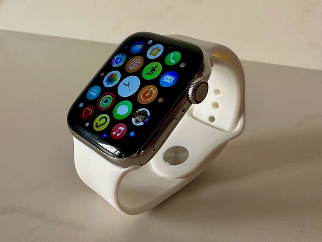 Profilo Top | Serie 5 Acciaio Apple Watch 44mm