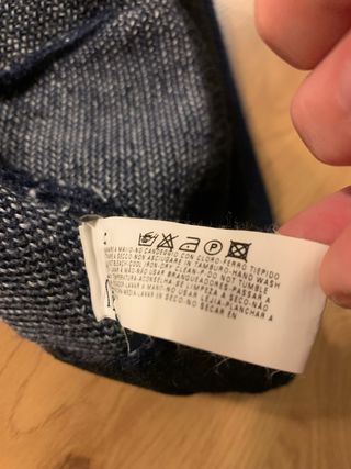 Gorro Armani Azul y Gris