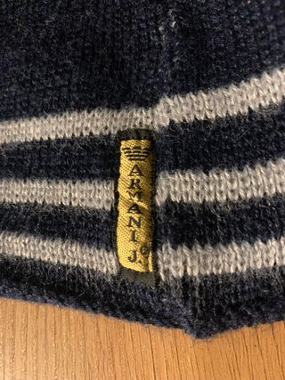 Gorro Armani Azul y Gris