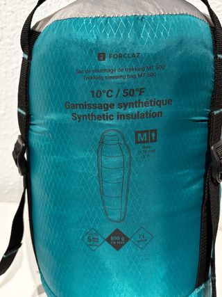 Saco de dormir Forclaz Trekking MT 500 10°C