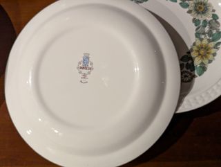 Lote 12 Platos Pontesa + Fuente Regalo