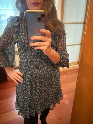 Vestido Brownie XXS estampado