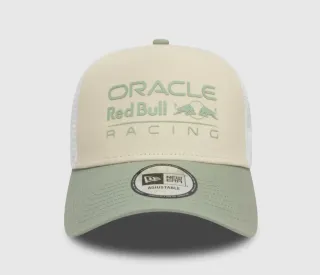 Gorra New Era Red Bull Beige y Verde