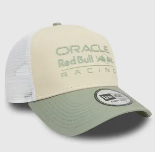 Gorra New Era Red Bull Beige y Verde