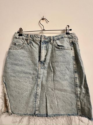 Falda vaquera Bershka mujer