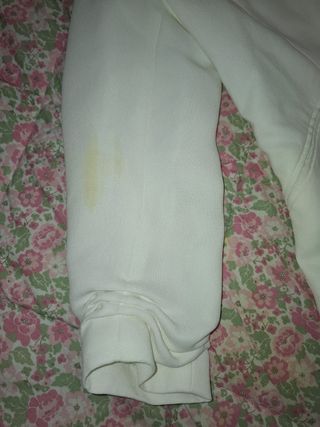 Americana corta Bershka blanca