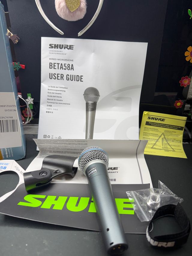 Micrófono Shure Beta 58A