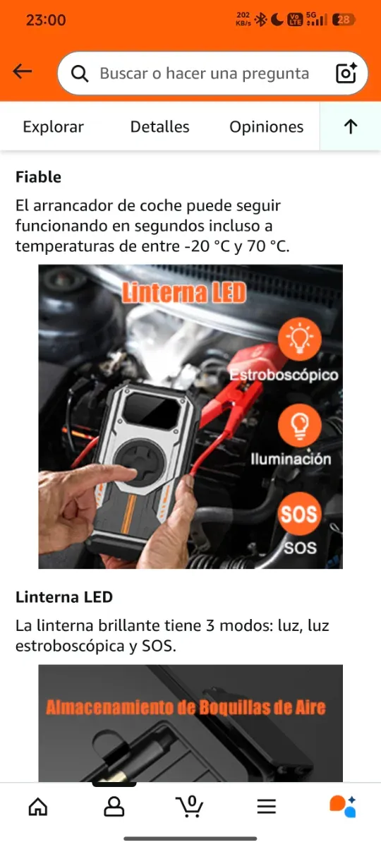 Avviatore auto e compressore nuovo