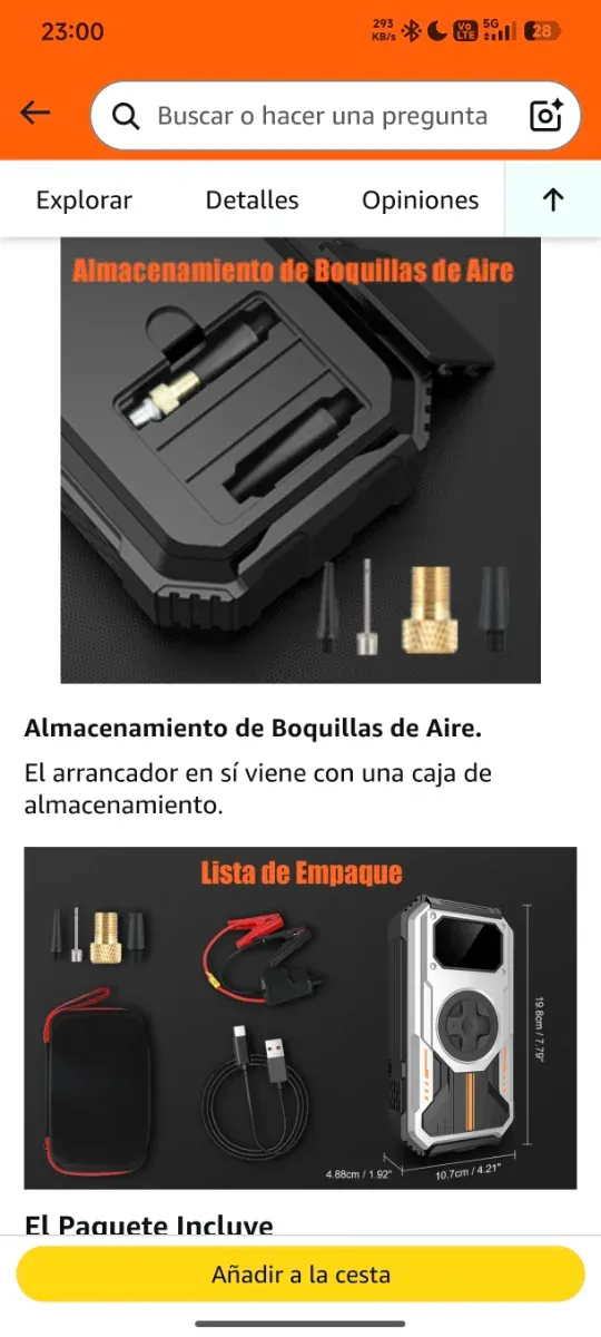 Avviatore auto e compressore nuovo