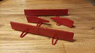 Envío Vallas pitbox y pitland scalextric advance