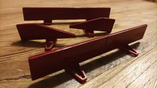 Envío Vallas pitbox y pitland scalextric advance