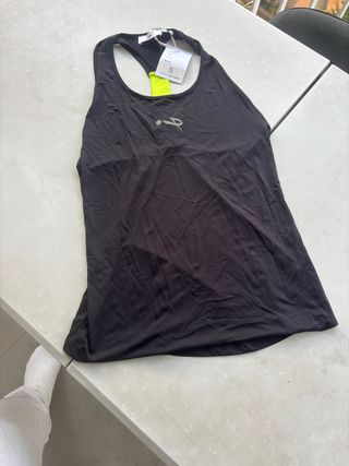 Camiseta deportiva negra Talla S