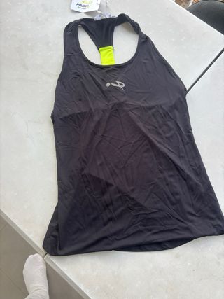 Camiseta deportiva negra Talla S
