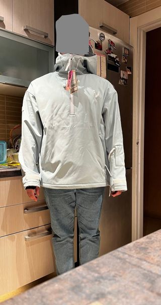 Chaqueta Snowboard Azul Celeste Talla XL