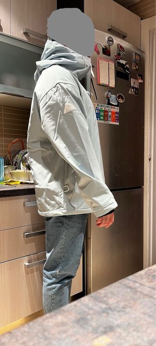 Chaqueta Snowboard Azul Celeste Talla XL