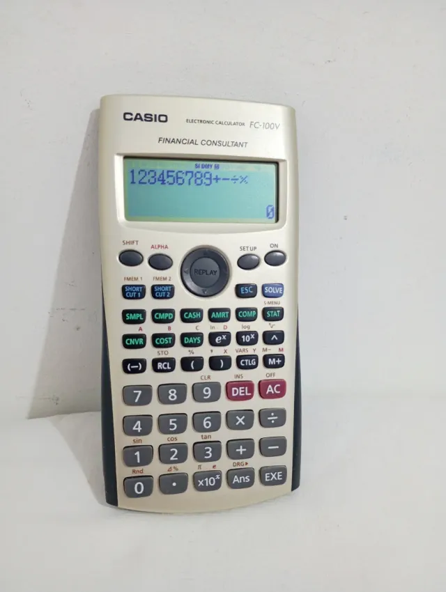 Calculadora Financiera Casio FC-100V