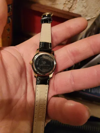 Reloj Mujer Louis Jordan Nuevo Negro/Dorado