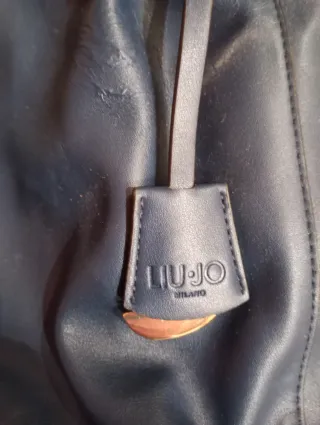 Borsa Liu Jo blu e oro