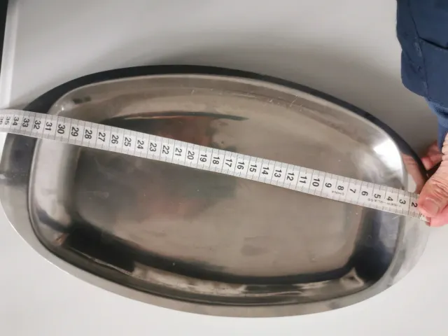 Set 3 Bandejas Acero Inoxidable